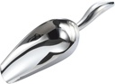 1Pc Stainless Steel Ice Scoop Thickened Food Scoop for Ice Buckets Capacity for Kitchen Use Lightweight and Easy to Store