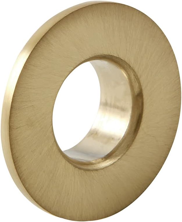 Kingston Brass EVF1117 Fauceture 1-3/16" Sink Overflow Hole Cover Ring, Brushed Brass