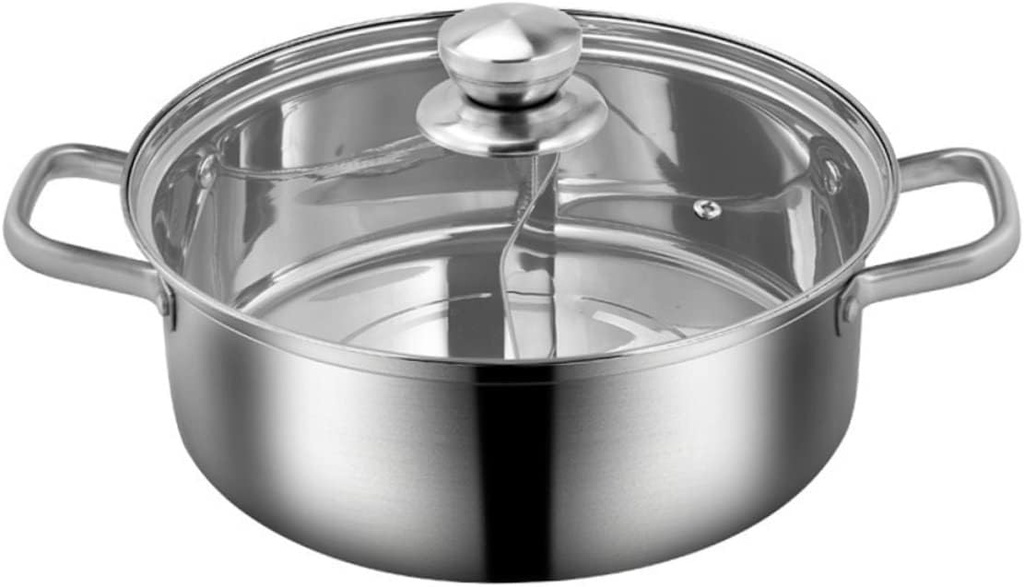 Stainless Steel Cookware Hot Pot Holder Lid Electric Hot Pot Casserole Cookware Kitchenware