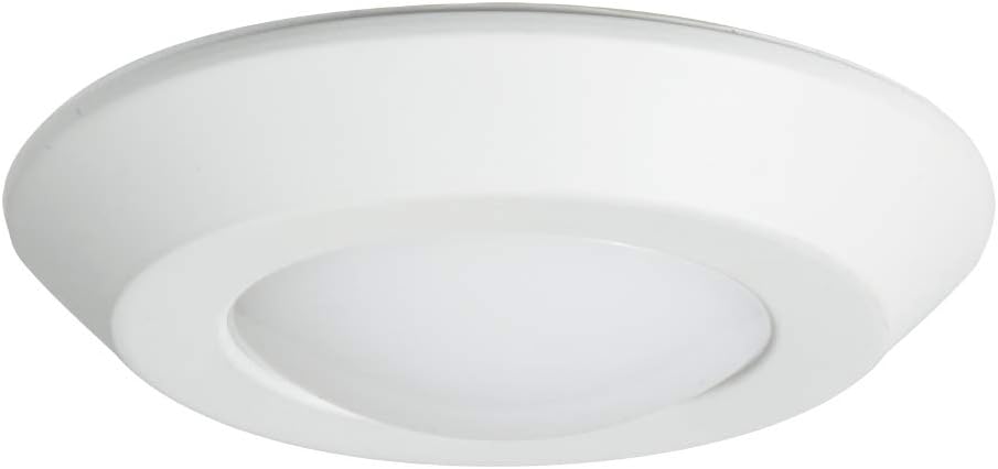 HALO BLD 4 in. White Integrated LED Recessed Ceiling Mount Light Trim at 3000K Soft White,