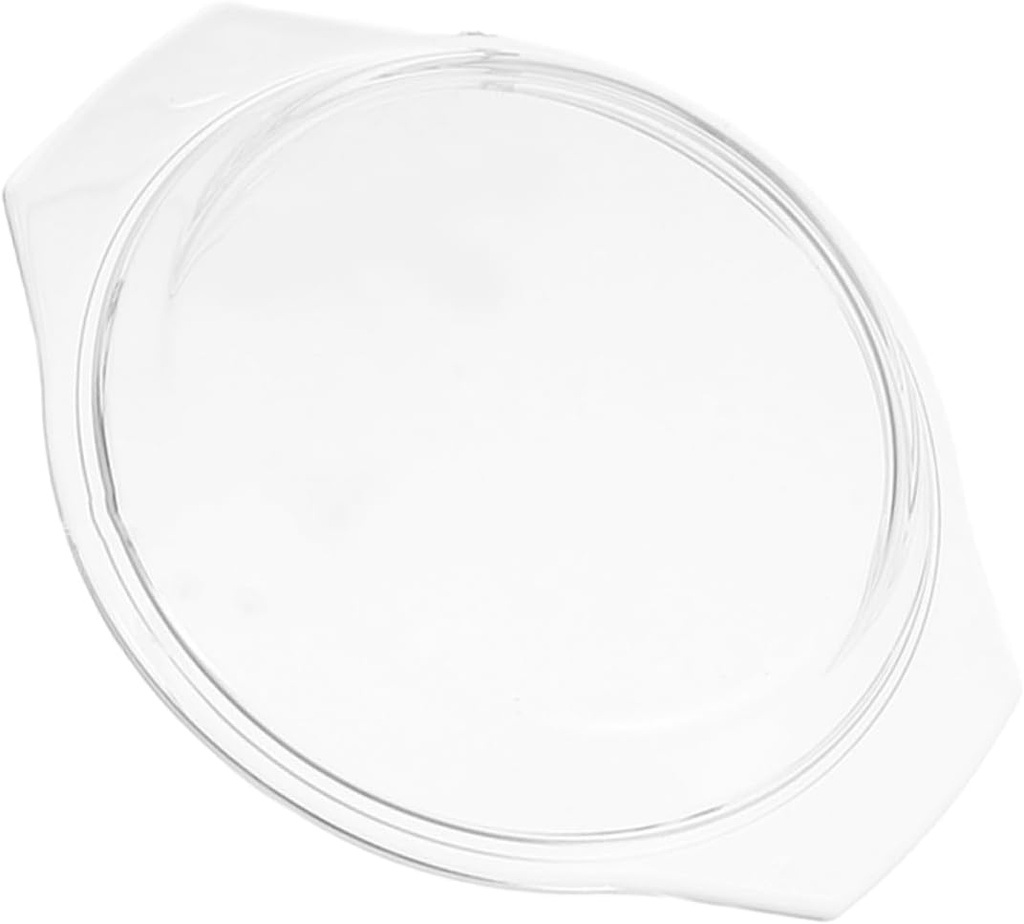 Microwave Lid Microwave Steamer Food Pot Plate Cover Heat Resistant Glass Sturdy Quality Modern Style Accessory