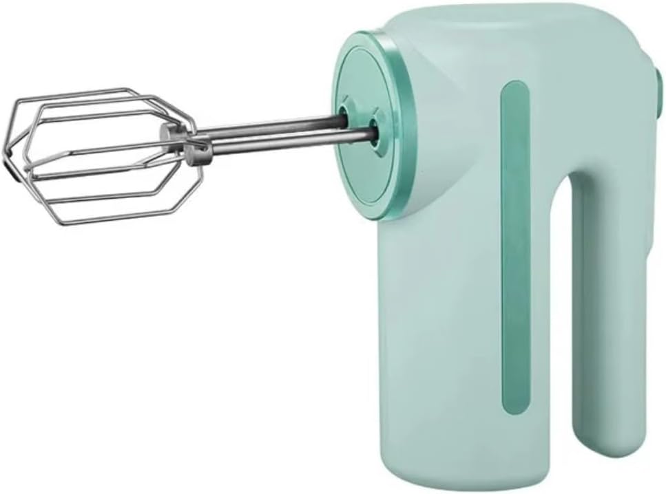 Handheld Electric Food Mixer Wireless Portable Automatic Cake Mixer Cream Mixer Pastry Handheld Mixer for Kitchen(Green)