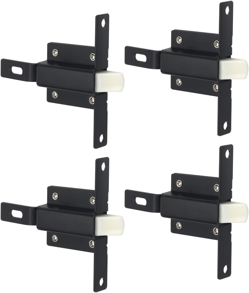 4pcs RV Baggage Door Latch Compartment Trigger Latch Recess Mount fit for Fleetwood, Monaco and Winnebago Style RV Motorhome 3 Inch Between Holes