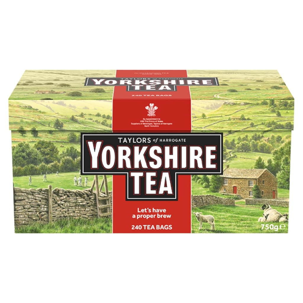 Yorkshire Tea, Black Tea, 240 Teabags