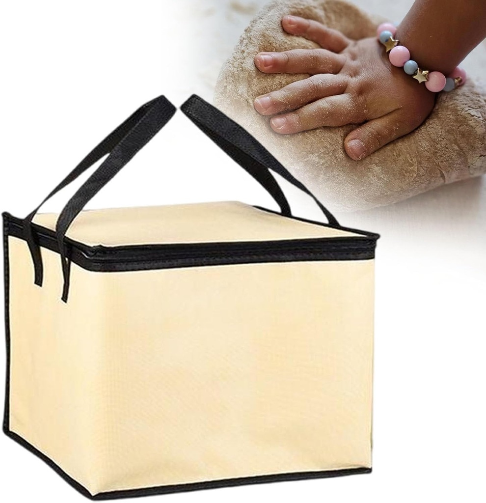 Bread Proofer - Portable Temperature Control Proofing Box with Zipper Closure, Ideal for Bread, Yogurt, Natto, and Handmade Soap, 30L Capacity