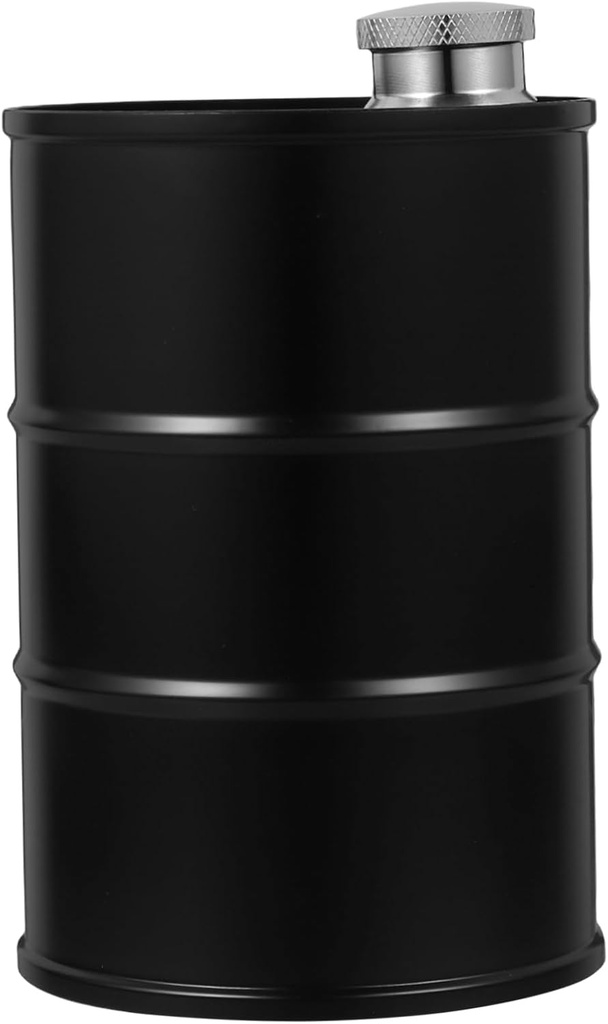 Stainless Steel Liquor Flask Beverage Container for Men Versatile Travel Canteen for Outdoor Events Parties and Camping and Stylish Design