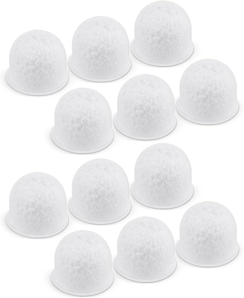 12Pcs Water Filter Pod Replacement Fit for Wolf Gourmet Coffee Maker System WGCM100S WGCM110S WGCM120S Replace WGCM350