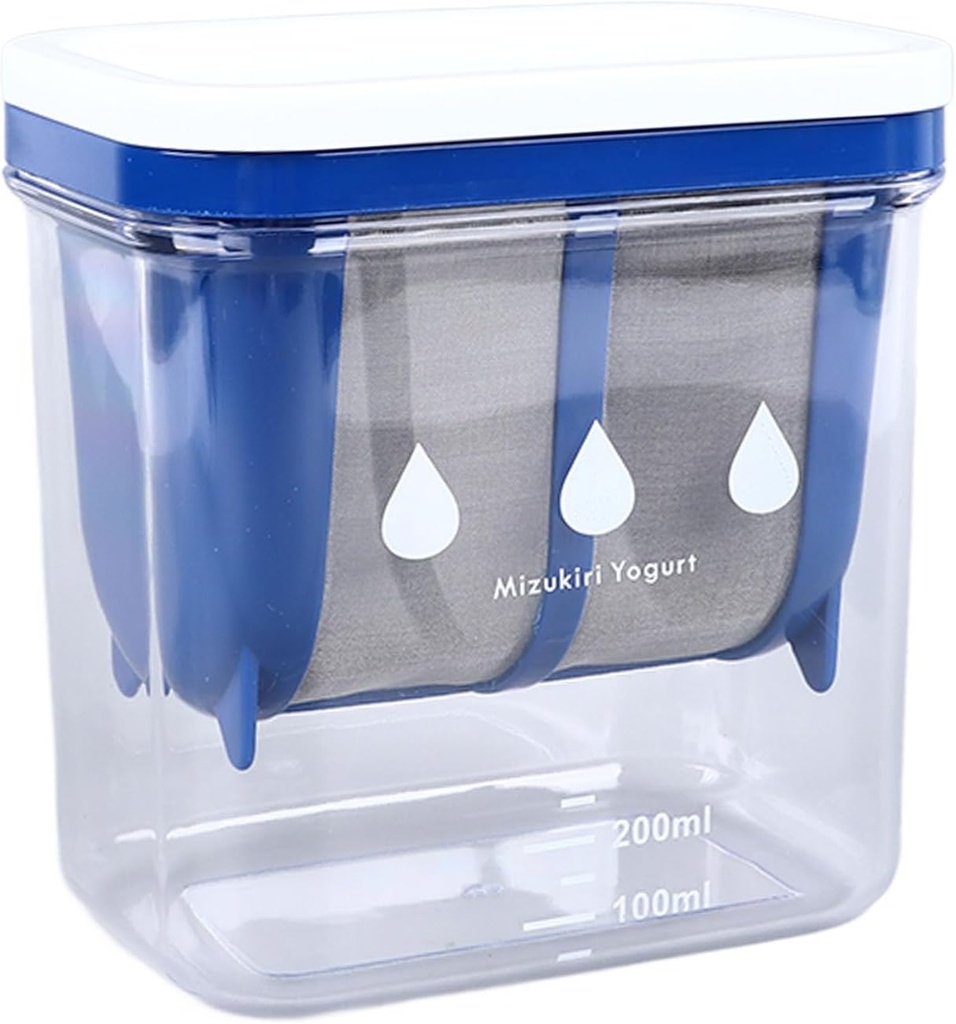 Yogurt Strainer, Reusable Yogurt Filter, Homemade Yogurtt Cold Extraction, Yogurt Water Separator, Greek Yogurt Maker with Fine Mesh for Making Thick Greek Yogurt Soybean Milk