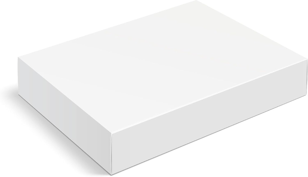19x14x4 1/2 inches White Cake box, Premium Bakery Boxes, One piece, Perfect for packaging and selling cakes, donuts, cookies, and muffins (50-Pack)