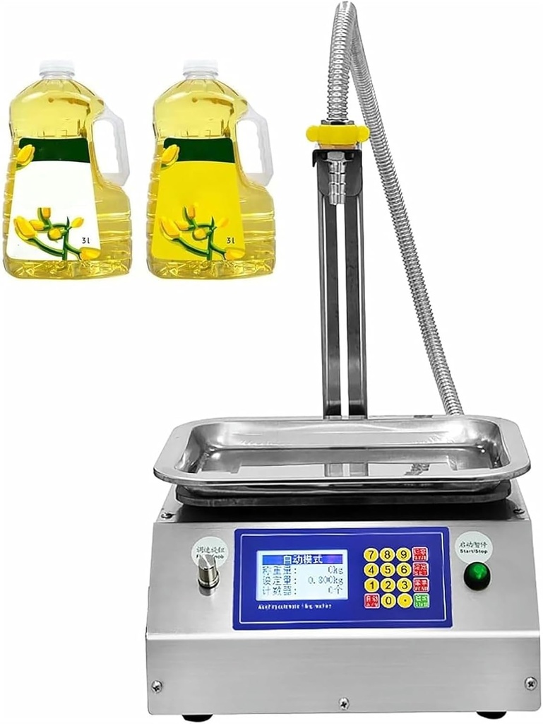Liquid Filling Machine, Bottle Filler Machine, Liquid Filling Machine, Digital Control Filler Bottling Machine, For Peanut Oil, Motor Oil, Edible Oil, Eessential Oil