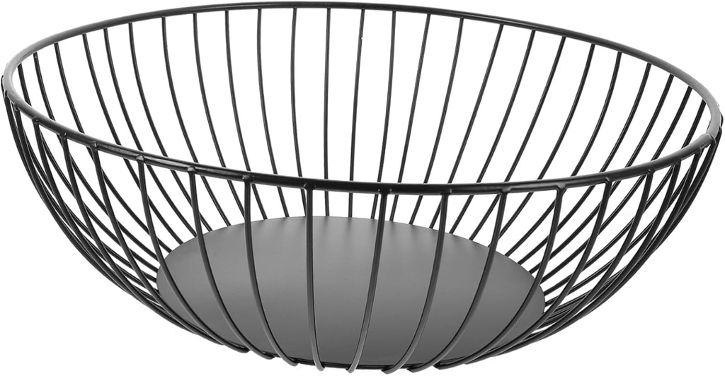 Wire Basket Fruit Baskets for Kitchen Metal Dessert Holder Hotel Storage