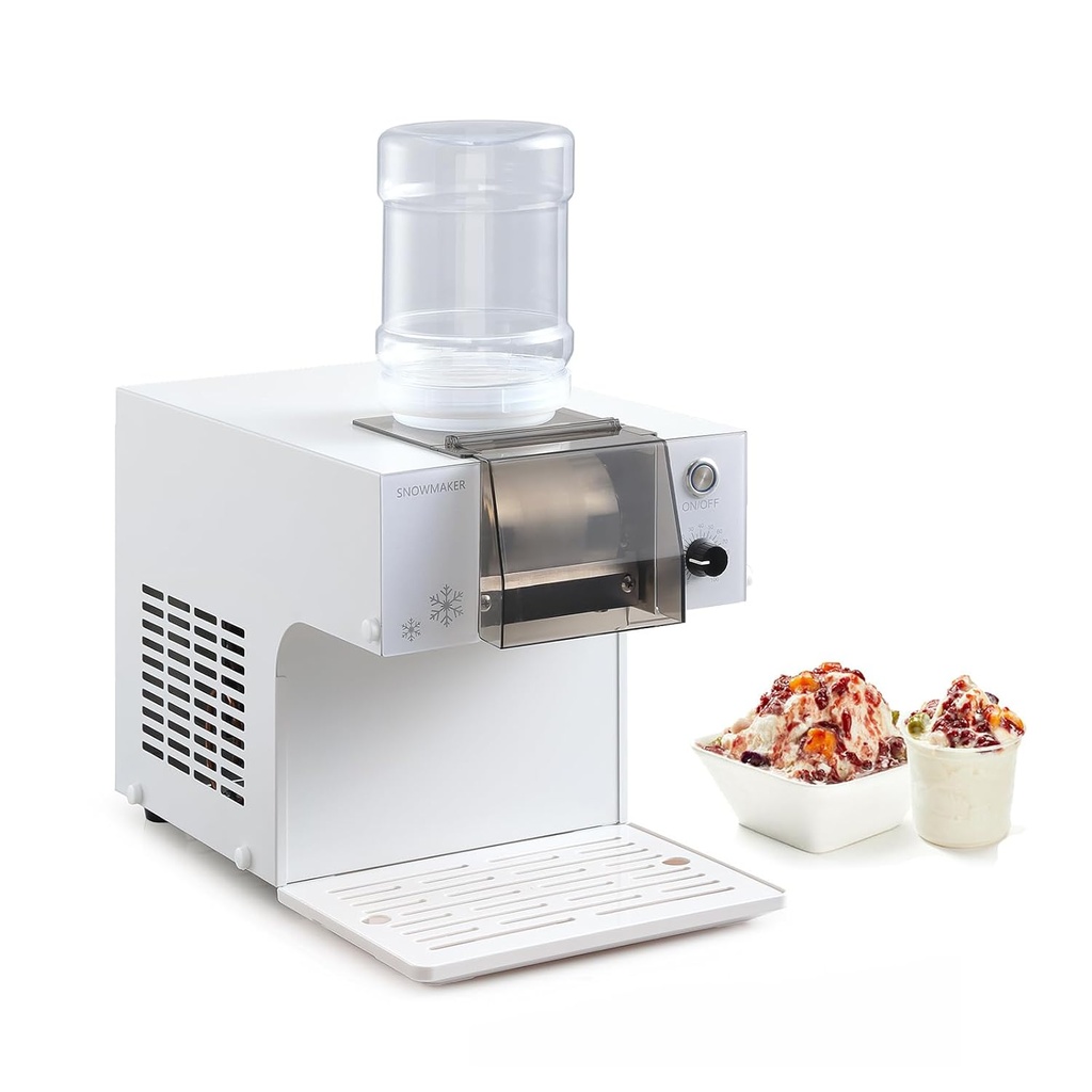 Kolice Automatic Snowflake Ice Machine, Electric Shaved Ice Machine, Ice Crush Machine for Family, Party, Office
