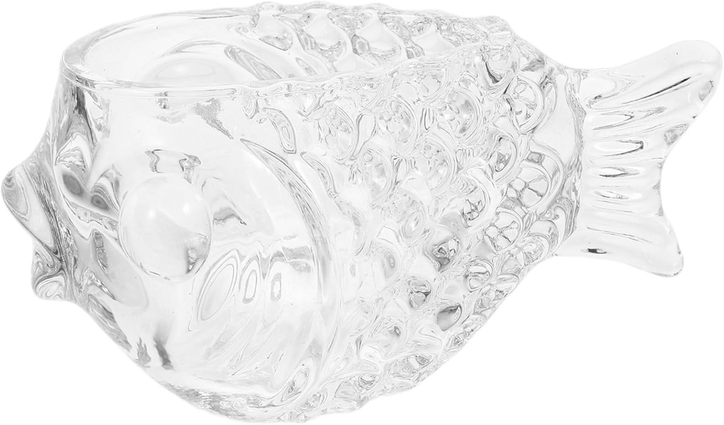 Kichvoe 1pc Fish Cocktail Glass Animal Cocktail Glass Mixing Outdoor Wine es Drinkware Beer Cup Fish Shape Cup Mojito Vintage es Wine Cup Iced Tea