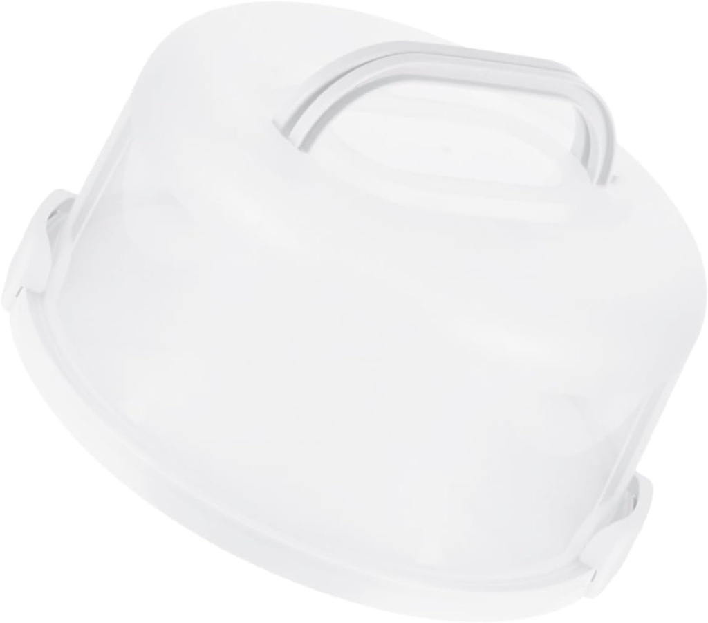 Reusable Cake Storage Box with Handle Dome for Safe Transport Multi-functional Cake Carrier and Pies Easy Clean and Practical Design