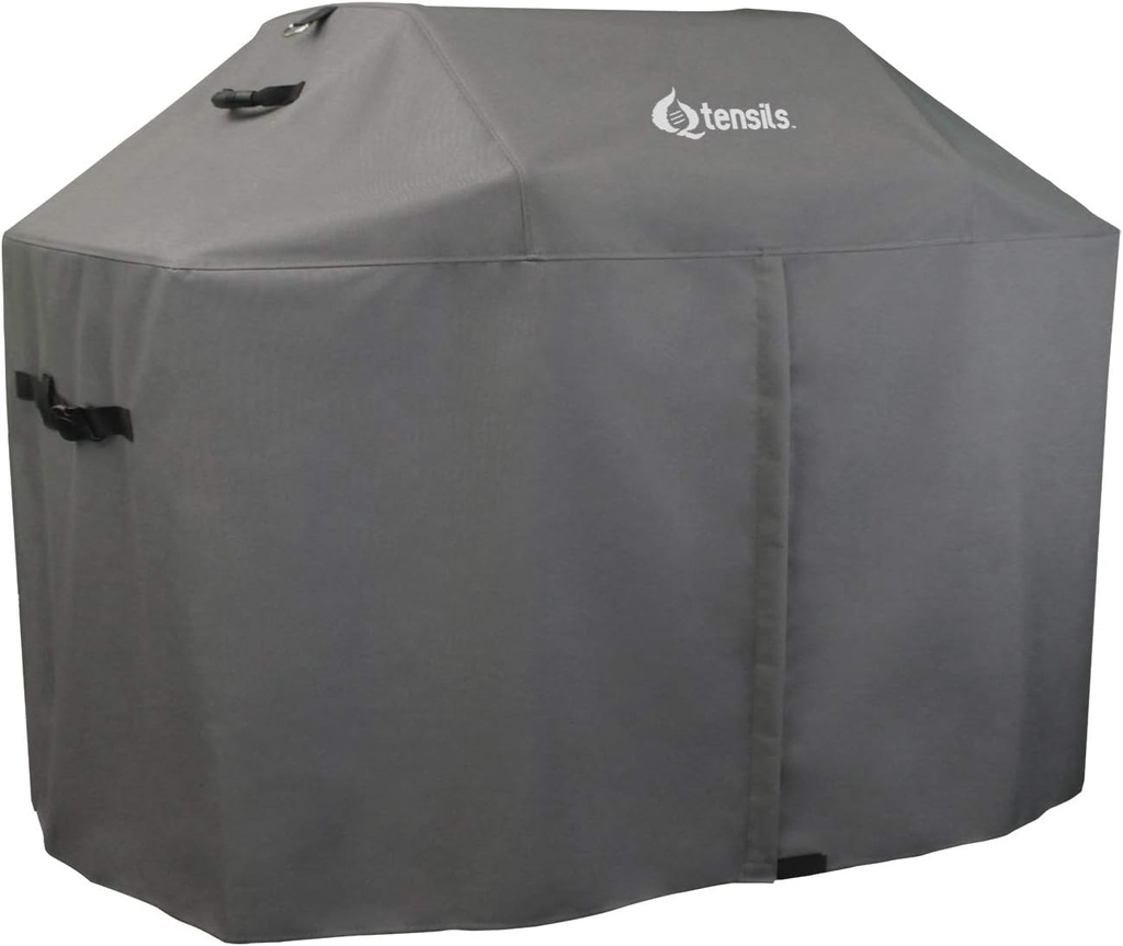 BBQ Cover Fits All Summit 6-Burner Grills - Dimensions: 74.1" L x 26.5" W x 50.5" H - Innerflow System - Waterproof, UV Resistant - Heavy Duty Grey (Model: WSU-668)