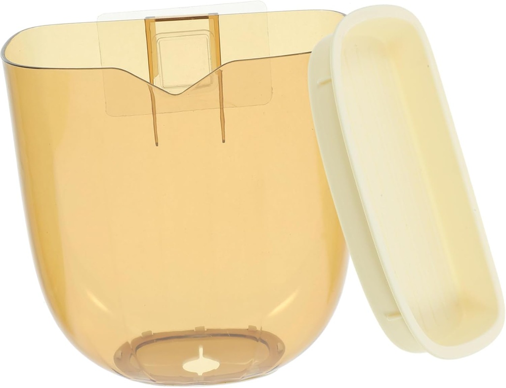 Ciieeo Plastic Wrap Dispenser Storage Box Wall Mounted Grocery Bag Holder for Food Bags and Gloves Space-saving Fresh Keeping