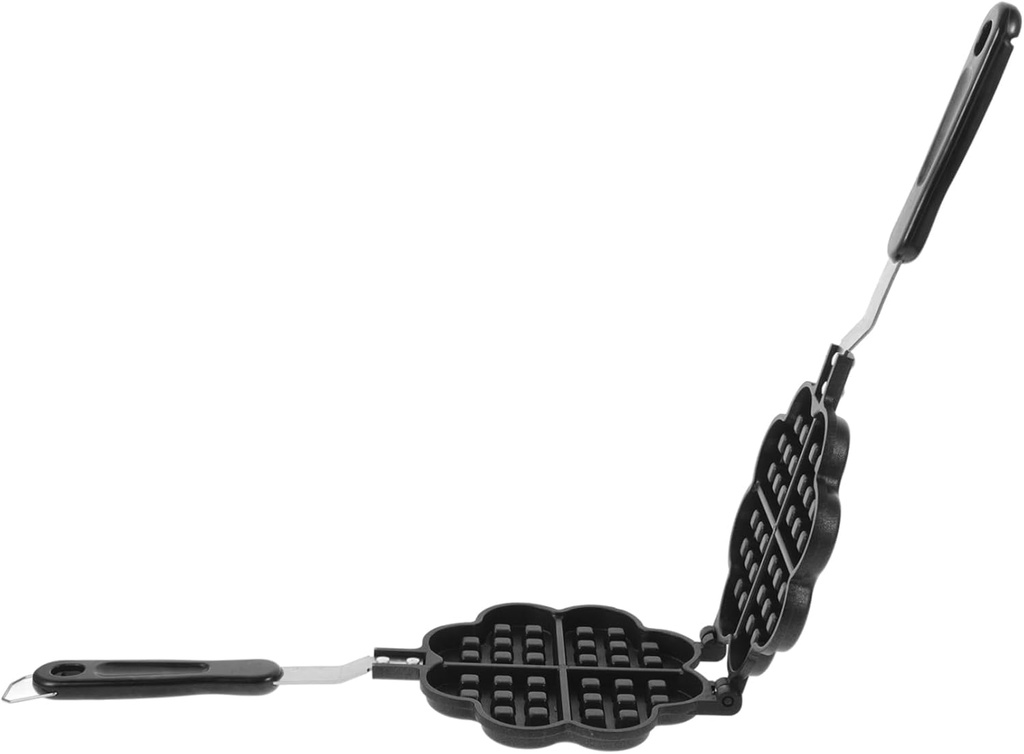 Double-Sided Waffle Maker Non-Stick Griddle for Pancakes and Waffles Portable Cake Mould Easy Clean Design for Home Use Kitchen Tool for Baking