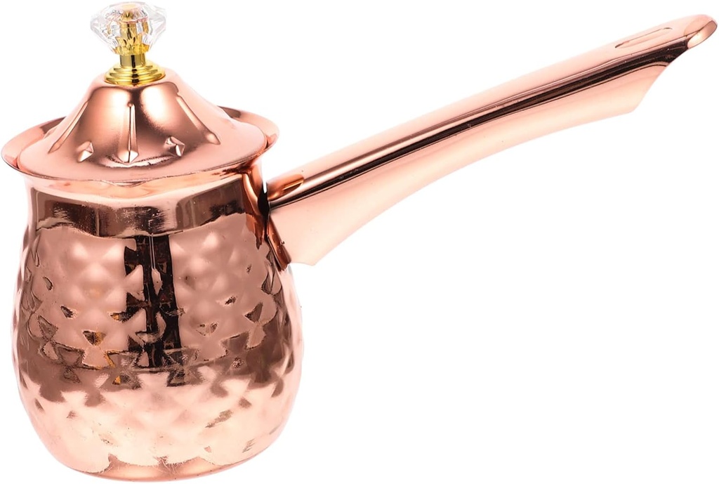 Handheld Frothing Pitcher for Coffee Tea Milk Insulated Pitcher Tealight Wax Warmer