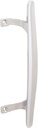 Slide-Co 141688 Patio door handle, Chrome Diecast handle Pull, 6-5/8 In. Hole Centers (Single Pack)