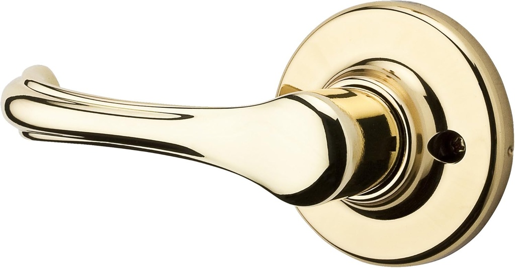 Kwikset Dorian Half-Dummy Lever in Polished Brass