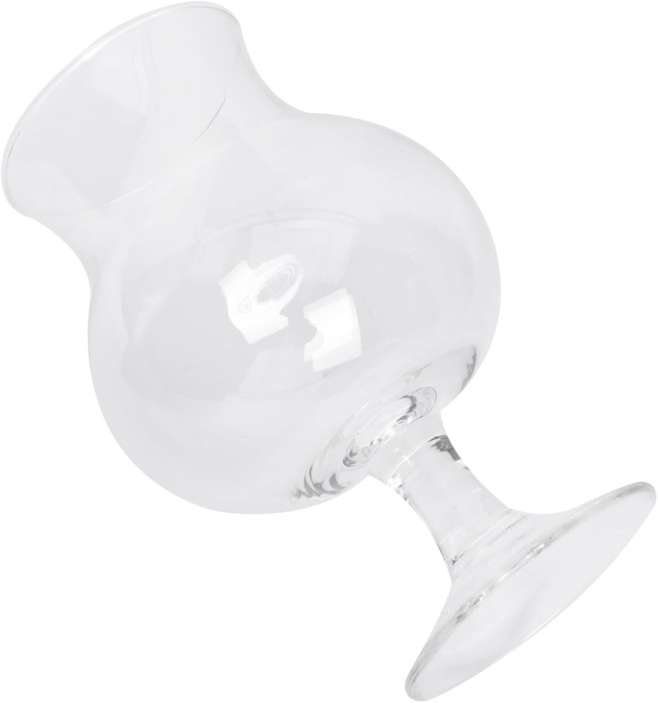 Shaped Wine Goblet Elegant Glass Drinking Cup for Cocktails Spirits and Beer for Bars Nightclubs and Home Use Lightweight and Compact Design