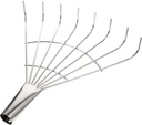 BESPORTBLE Gardening Tool Leaf Rake Scarifying Rake for Grass Garden Agricultural Tool Light Weight