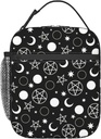 Moon Star Lunch Bag for Women Men Reusable Cooler Insulated Lunch Box Insulated Lunchbox Tote Bag for Office Work Picnic Hiking