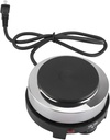 Small Electric Stove, Mini Electric Stove,500W 110V Mini Stove Electric Hot Plate,Portable Electric Hot Plate,Multifunction Home Heater for Home Kitchen Cooking,Heating Plate, US Plug