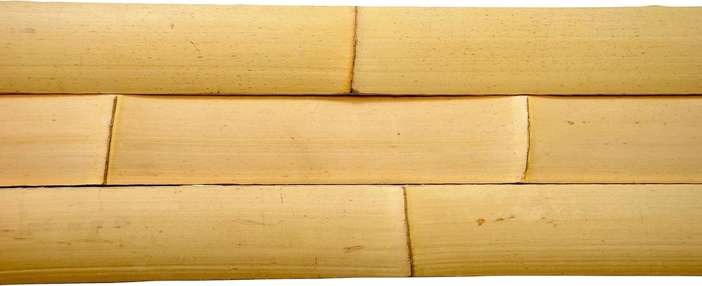 Bamboo Slat 1.75” x 6ft (Pack of 16) – Natural Bamboo Molding & Trim for Wall Edging, Ceiling Treatments, DIY Projects, and Crafts – Eco-Friendly, Versatile Strips for Commercial & Home Use