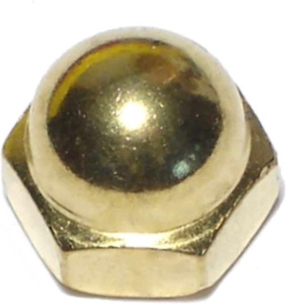 014973328610 Acorn Cap Nuts, 1/4-20, Piece-10