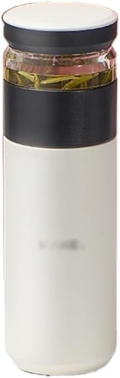 HBJWOV Tea Cup Tea Water Isolated Vacuum Cup Portable Stainless Steel Vacuum Flask Creativity Cup Water Bottle