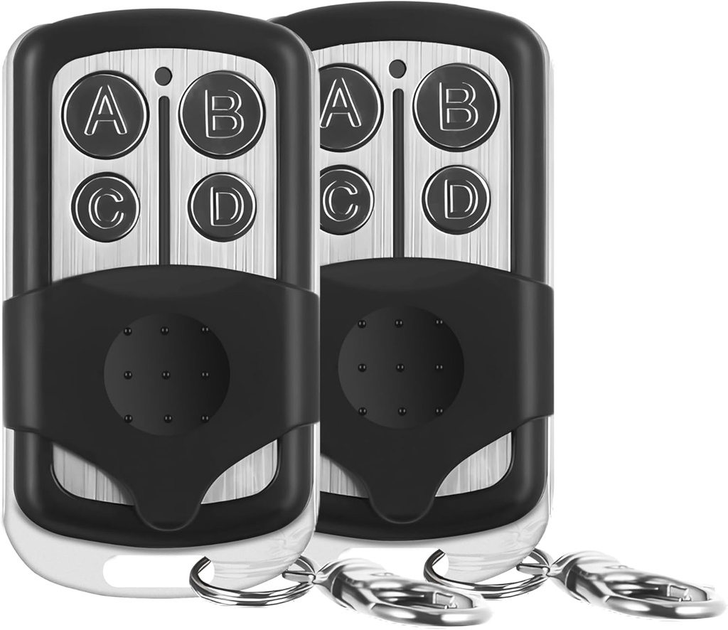 2 for 893LM 891LM Universal ASONPAO Garage Door Opener Remote, 3-Year-Warranty
