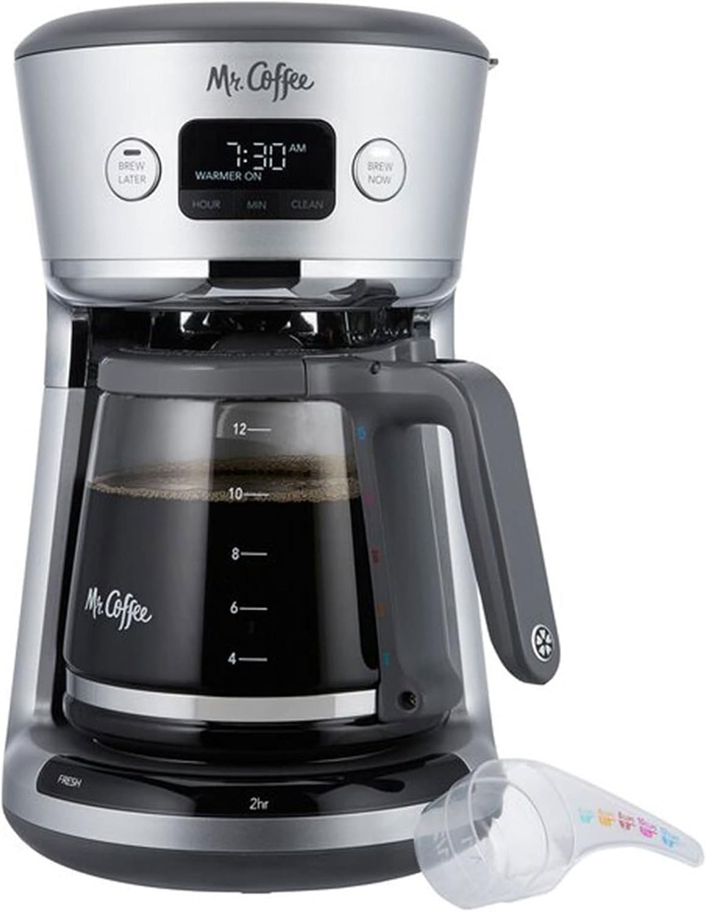 Mr. Coffee Digital Easy Measure 12-Cup Programmable Coffee Maker