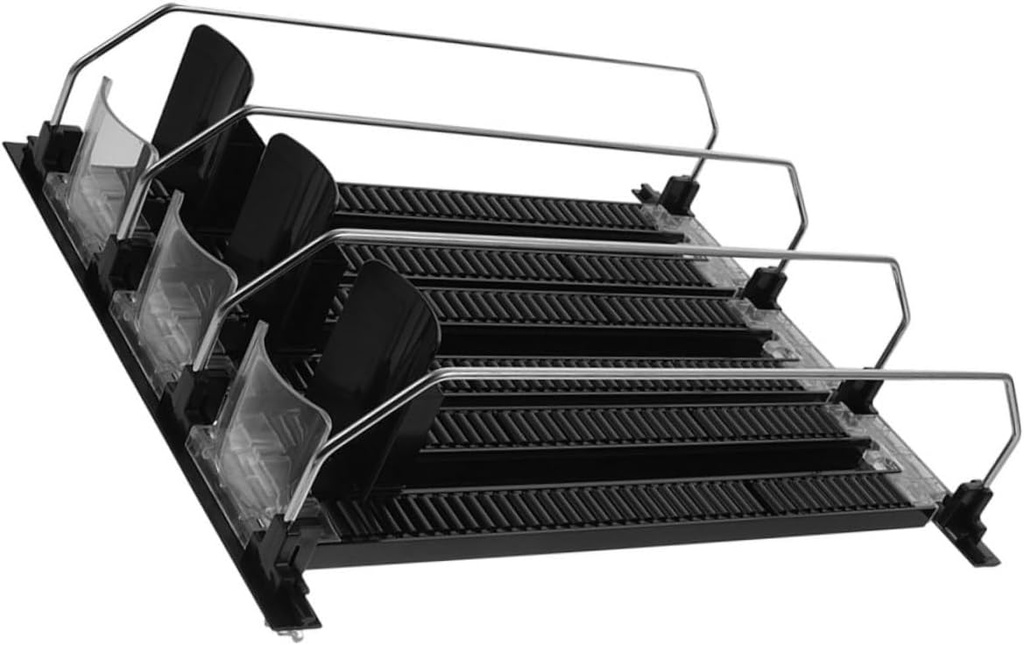 OUNONA 3pcs Automatic Drink Pusher Dispenser Fridge Beverage Organizer Tool for Easy Access and Storage Convenient Sliding Drink Propeller Set