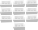 10pcs Cupcake Boxes with Window Bakery Box for Tarts Muffins Pastries and Treats Lightweight Packaging for Birthday Parties and Celebrations