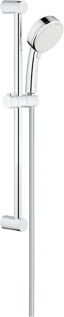 Grohe 26076002 New Tempesta Cosmopolitan 100 2 Spray Shower Rail Set, Starlight Chrome