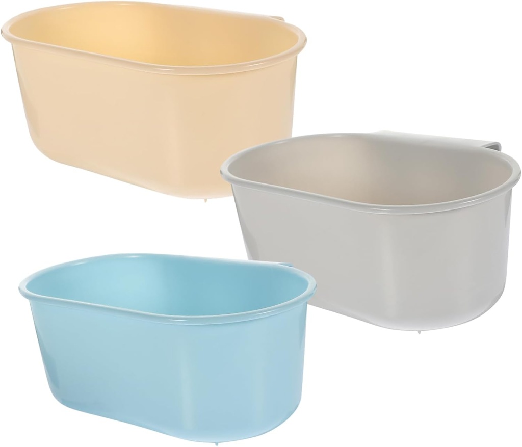 3pcs Kitchen Sink Drain Rack Hanging Fruit Baskets Sink Organizer Sponge Holder Dish Drying Rack