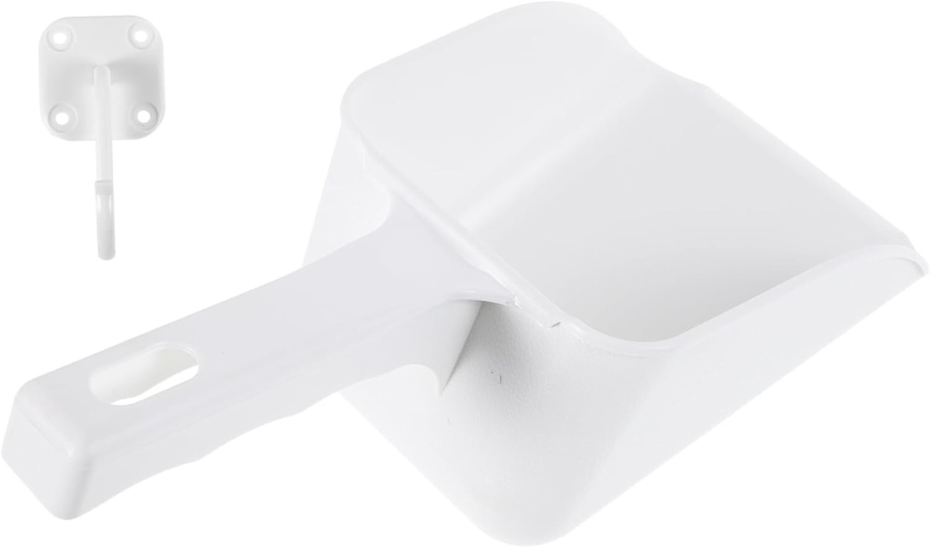 Ice Cube Removal Tool Kitchen Ice Scooper Comfortable Handle Candy Plastic Scoop for Pet Food Refrigerator Scoop