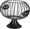 Coffee Holder Capsules Storage Stand Snack Fruit Holder Lightweight Iron Basket