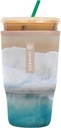 Sok It JavaSok Iced Coffee & Cold Soda Insulated Neoprene Cup Sleeve (Ay, Bay Bay!, Large: 30-32oz)