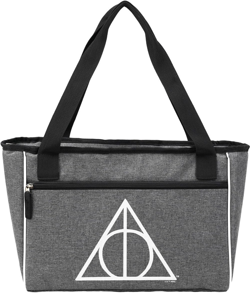 Popfunk HP Misc Collection Soft Sided Insulated Tote Cooler Bag, Lightweight, Thermal and Reusable for Grocery, Picnic