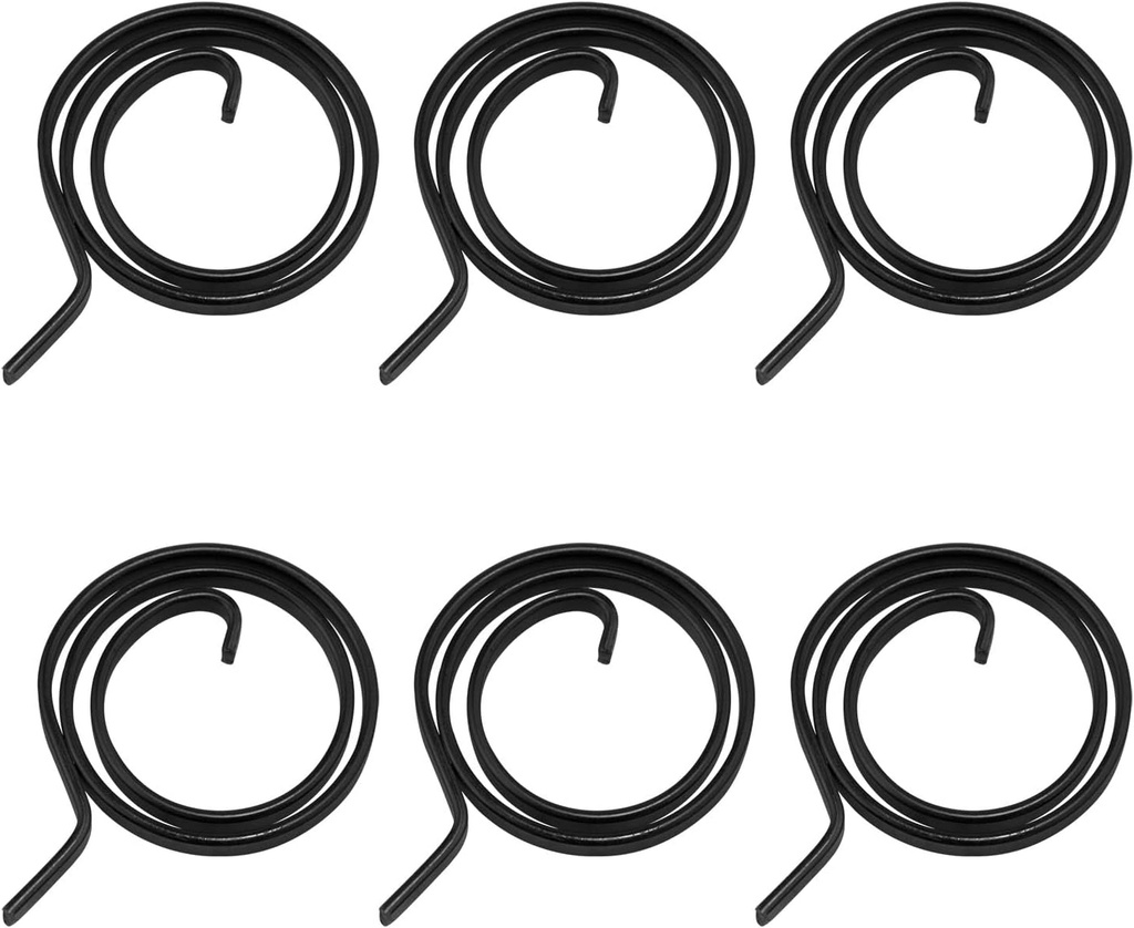 6 Stainless Steel Door Handle Springs Torsion Springs Used for The Maintenance of Internal Spring coils in knob Handles