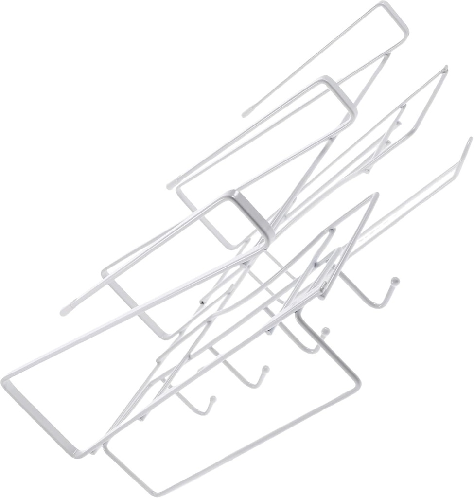 Cabinet Coffee Mug Holder Pot Lid Storage Rack Space-saving Utensil Organizer