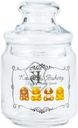 Sunart SAN3754-2 Harry Potter Fantastic Beast Glass Canister, Storage Container, Approx. 16.9 fl oz (500 ml), Bakery, Made in Japan