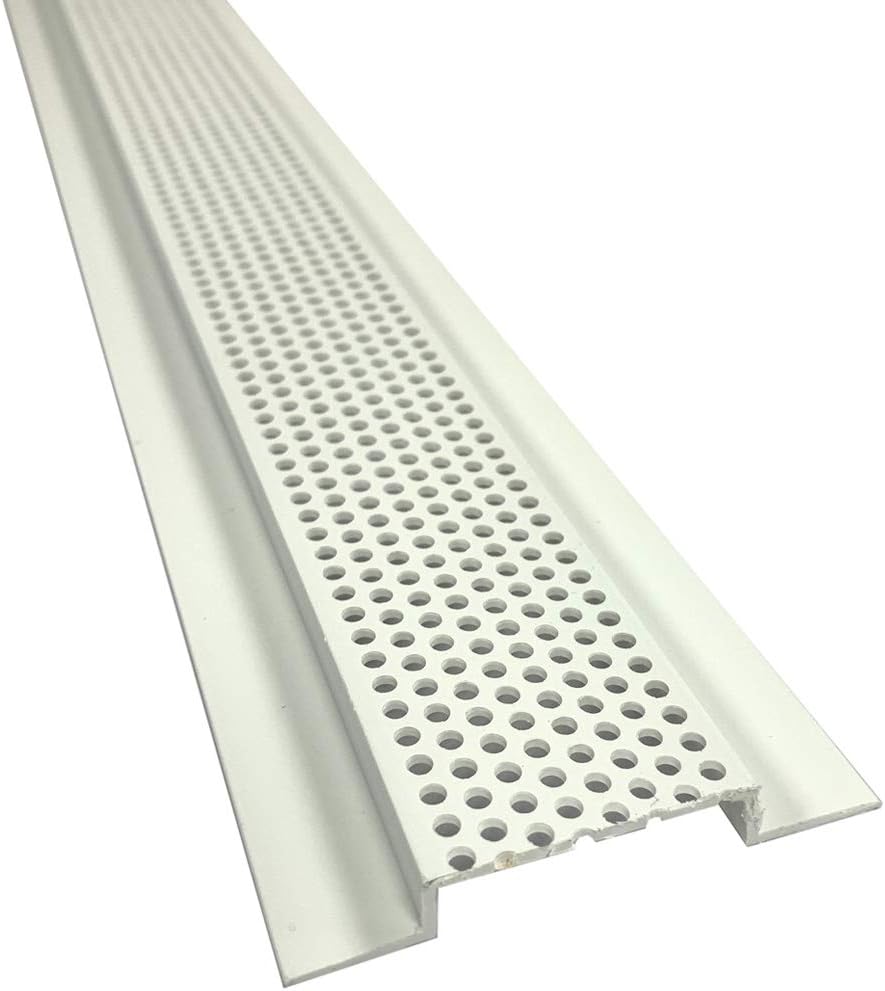 Continuous Soffit Vent - 301,1-3/4" Vented, 8' Length, 10 Pieces per Box, PVC