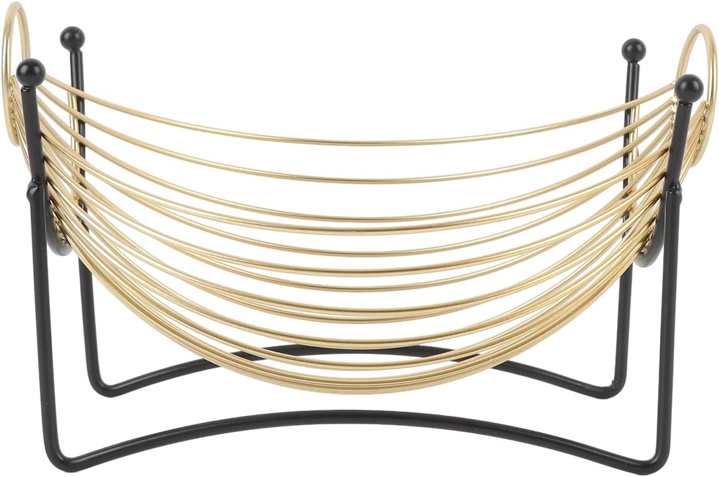 Coffee Capsule Storage Basket Iron Stable Base Wide Opening Coffee Capsule Cage Holder for Red Wine Dried Fruit