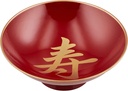 Nakatani Brothers Shokai 36-5610-M Yamanaka Lacquerware 3.0 Cup, Akubuchi Gold Kotobuki (M)