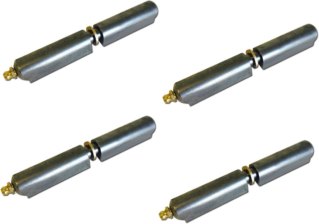 6" Bullet Hinge Steel Body & Pin, Brass Bushing & Grease Zerk 49753 (4)