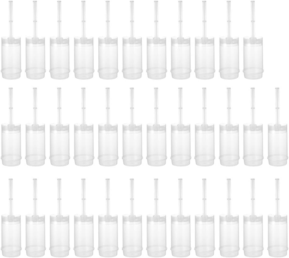 Ciieeo 36pcs Push-Up Cake Containers: Cake Push Pops Shooters For Parties Picnics And Office Breaks - Plastic Containers with Lids for Dessert Ice Cream