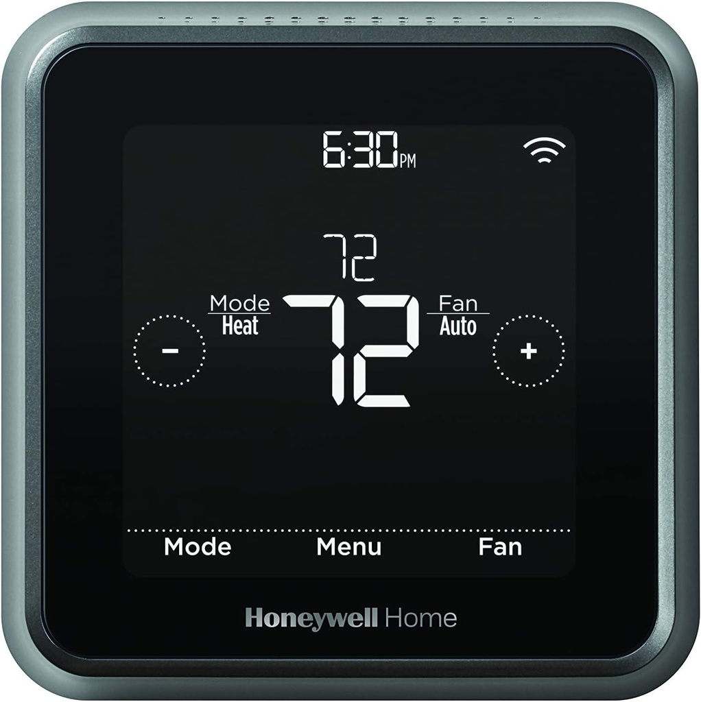 Honeywell Home RCHT8612WF T5 Plus Wi-Fi Touchscreen Smart Thermostat with 7 Day flexible programming and Geofencing Technology Black